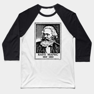 KARL MARX (1818-1883)-2 Baseball T-Shirt